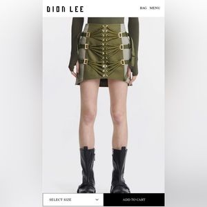 Dino Lee LACED SLIDER Skirt
